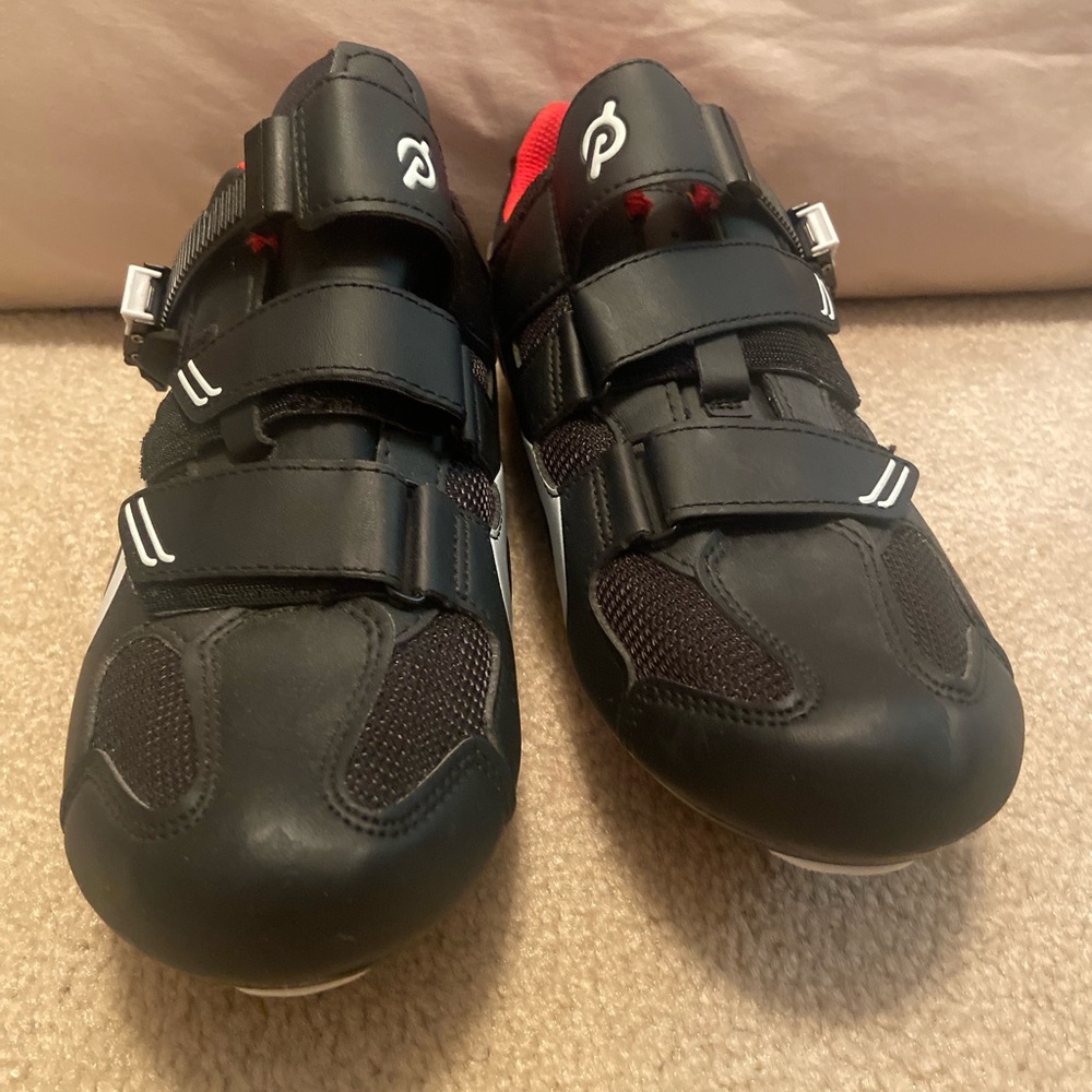 Peloton Cycling Shoes size 44/11 Mens with brackets exercise athletic